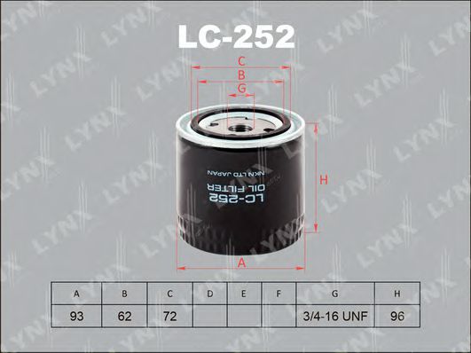 LC-252 LYNXAUTO  