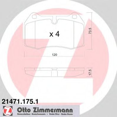 21471.175.1 OTTO ZIMMERMANN   ,  